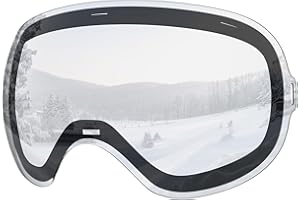 Findway Ski Goggles,Snowboard Goggles for Men Womens Ladies Over Glasses OTG, Magnetic Interchangeable Spherical Lens,Anti-fog 100% UV Protection, Anti-glare Goggles for Skiing Snowboarding