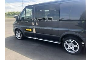 CHROMOTIVE TRANSIT MK6 & MK7 Stainless Steel Chrome Fuel Tank Deckel Flap Cover (2000-2013)