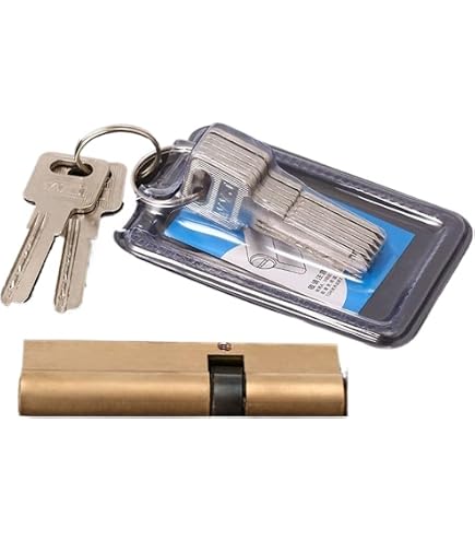 Cilindro De Doble Perfil Abus EC550 - Alta Seguridad, 10 Llaves, Protección Antitaladro