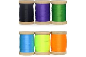 YZD Materiales para preparar moscas Hilo de atado de moscas Materiales de atado de moscas Hilo de suministros Kit de materiales para atar moscas Moscas para hacer moscas de ninfa secas mojadas Alambre para atar moscas de chenilla