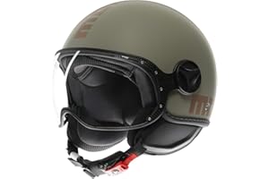 MOMO Design Fgtr Classic Momodesign E2206 - Casco Jet Unisex Adulto