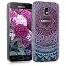 Produktbild kwmobile Samsung Galaxy J3 (2017) DUOS Hülle - Handyhülle für Samsung Galaxy J3 (2017) DUOS - Handy Case in Blau Pink Transparent