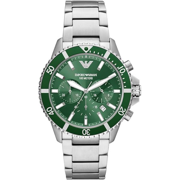 EMPORIO ARMANI LADIE\'S CHRONOGRAPH CERAMIC WATCH AR1460 EMPORIO ARMANI WOMENS | Accessories | Emporio Armani Ladies  main image 3