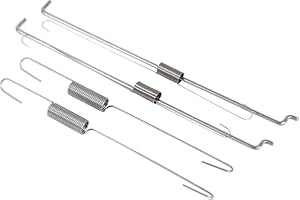 Fdit Kit Molla di Ritorno Acceleratore con Asta Governor, Compatibile con GX140 GX160 GX200, 168F Motori a Benzina (2 Set)