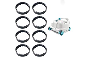 3DREMOTE 8 Ersatzriemen für INTEX ZX300 & INTEX ZX300 Deluxe Poolsauger. Reparatur von Ersatzteilen für Schwimmbadroboterband, Schwimmbadreinigungszubehör…