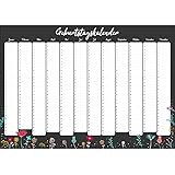 Immerwährender Kalender Eulen/Geburtstagskalender/Dauerkalender