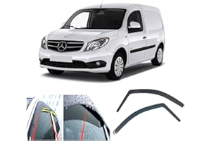 AC WOW 2x Wind Deflectors for Renault KANGOO for Mercedes-Benz CITAN 2007 2008 2009 2010 2011 2012 2013 2014 2015 2016 2017 2018 2019 2020 2021