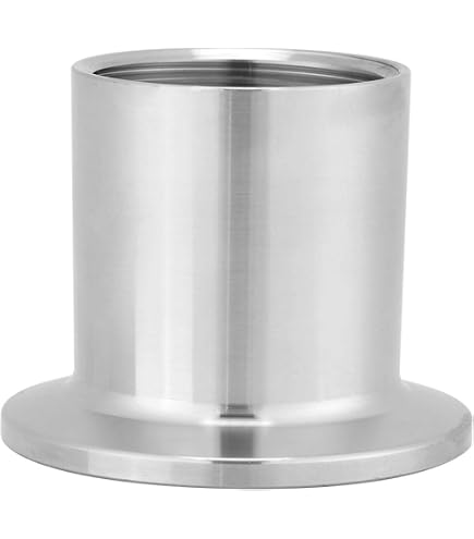 PATIKIL Tri-Klemmen-Adapter – 1,5" Auf 1" Schlauchstutzen, 304 Edelstahl, 2 Stück, Für Brauerei & Lebensmittel