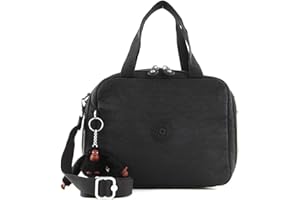 Kipling Miyo Lonchera Grande, Bolsas, Estuches, True Black (Negro)