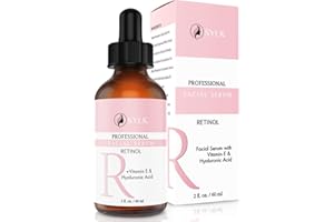 SYLK Sérum Retinol hautement dosé pour microneedling | vitamine E | anti-âge | anti-rides | sérum visage | acide hyaluronique pour une peau lisse | 60 ml