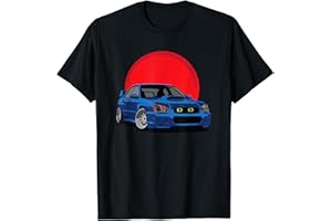 JAPON TUNING CLASSIQUE Sunature T-Shirt Homme Classique JDM Rallye Cars Noir S