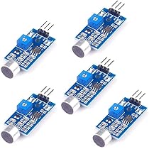 3 Stks Microfoon Geluid Sensor Module Voice Sensor Hoge Gevoeligheid Geluid Detectie Module Fluitje Module Voor Arduino