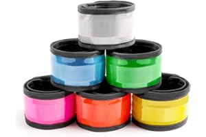 esonstyle Led Armbands, 6PCS Running Lights for Runners Arm, Safety High Visibility Led Band for Runners, Night Running Cycling Accessories for Men/Women