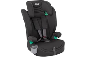 Graco Eldura R129, siège Auto à Harnais 2-en-1 de 76 à 145 cm (de 15 Mois jusqu'à Environ 12 Ans), Face à la Route, de 76 à 105 cm
