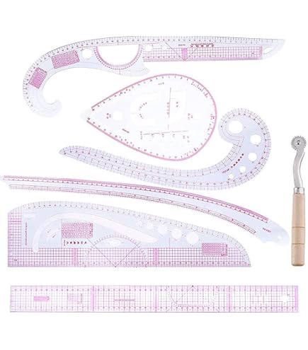 Produktbild von Hkfgdjdl Nähschablonen, Lineal, Finger-Nählineal, Quilten, Nähhilfe