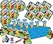 Produktbild Teletubbies Party Supplies Pack für 16 Gäste Kids Teletubbies Geschirr-Set-Teller, Servietten, Tassen, Tisch Decken mit kostenlosen Ballons Pumpe und Kerzen