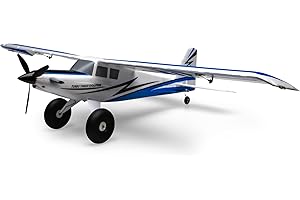 E-flite RC Airplane UMX Turbo Timber Evolution BNF Basic Transmitter Battery and Charger Not Included with AS3X and Safe EFLU8950 Airplanes B&F Electric