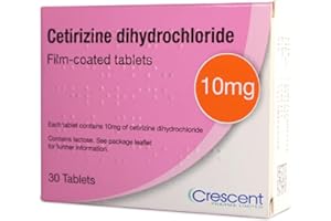 ANCIENT CARE CREATING HEALTHIER LIVES Cetirizine Dihydrochloride 10mg Film-Coated Tablets, One a Day Hay Fever and Allergy Relief (6)