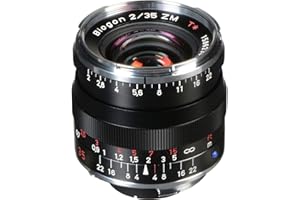 Carl Zeiss 1365-659 - Obiettivo a telemetro per montatura LEICA M, Biogon T 2/35 ZM, nero