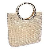 Kapazität: Strass Abendtasche, die groß genug ist, um Ihr iPhone 7 Plus, Samsung Note 5 oder andere große Größe Handy zusammen mit ein paar andere Dinge, die Sie tragen müssen, wie Karten, Bargeld, Autoschlüssel, kleine Brieftasche, Spiegel, Lippenstift, etwas Make-up etc.