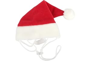 Puppia PDDF-SH23-RDL Hunde Weihnachtsmütze, L, rot