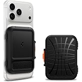 Spigen MagSafe Destekli C&uuml;zdan Lock Fit Mag Fit (6 Kartlık) Siyah - AFA06031 (Spigen TR Garantili) | IPhone 17/16/15/14/13/12