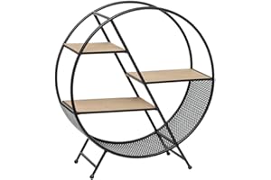 ATMOSPHERA CREATEUR D'INTERIEUR Atmosphera - Étagère Timeo Ronde sur Pied