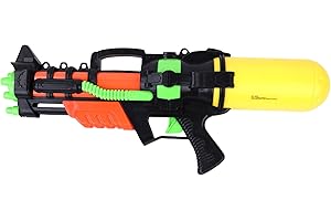Blue Sky - Pistola de Agua - Juego al Aire Libre - 048153 - Multicolor - Plástico - 47 cm - Juguete para Niños - Juego de Playa - Piscina - A Partir de 3 años