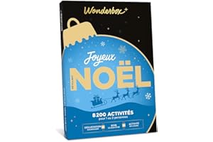 Wonderbox - Joyeux Noël Pétillant - Coffret Cadeau - Idée Cadeau Multi Activités