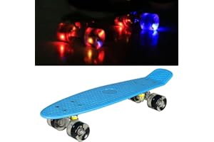 SGM LED wheel Skateboard Skate Board Deck 22" With LED Light Wheel