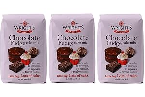 Wright's Baking Chocolate Fudge Cake Mix 500g (Pack of 3) - Alpine Heights