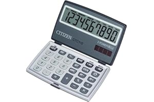 Citizen CTC110 Calculatrice de poche Gris/Argent