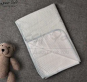 Waterproof Baby Bed Pads, Mattress Protector. Soft and Lightweight with Soft Cotton Surface