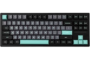 EPOMAKER x Feker Galaxy80 Tastiera Meccanica Gasket, lega di alluminio, Bluetooth/Wireless/USB-C, con Hot-Swap, NKRO, per giochi/Mac/WIN (Marble White Switch, Nero)