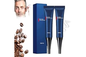 Hixideli 2pcs Awaken Peptide Lifting Eye Gel, Awaken Peptide Depuffing Eye Gel, Lifts Firming Anti-wrinkle Eye Tightener, Men Eye Cream Anti Aging, Men Moisturizing Eye Cream (A)