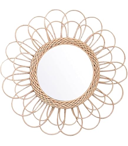 Arcoroc Vintage Moa Specchio Rattan 59 cm Rattan