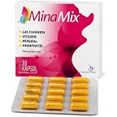 Doğadan İla&ccedil; MinaMix Lactoferrin Vitamin Mineral ve Probiyotik i&ccedil;eren takviye edici gıda