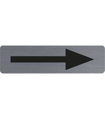 Cartello Freccia Sinistra – Parcheggio – 45x30 Cm – Pannello In Schiuma Rigida O Alluminio, Stampato UV, Resistente Alle Intemperie – S00272 - 3
