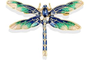 Gleamart Dragonfly Brooch Pin Acrylic Fly Insect Breastpin for Women Clothing Corsage