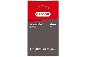 Oregon Cadena de Motosierra Compatible con Stihl GTA26, Cadena para Motosierra Mini para Espada de 14 Pulgadas (10cm), Paso 1/4" de Bajo Perfil, 28 Eslabones, Calibre 1.1mm, Corte Semi-Cincel (24AP)
