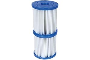 Bestway 38892 Confezione 2 Filtri per Pompa, 58145, Bianco