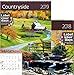 Produktbild ca-18–19 KALPA Wandkalender 30 x30 cm + Label mit 300 Aufkleber | 2018 + 2019 Kalender CountrySide 2018 & 2019