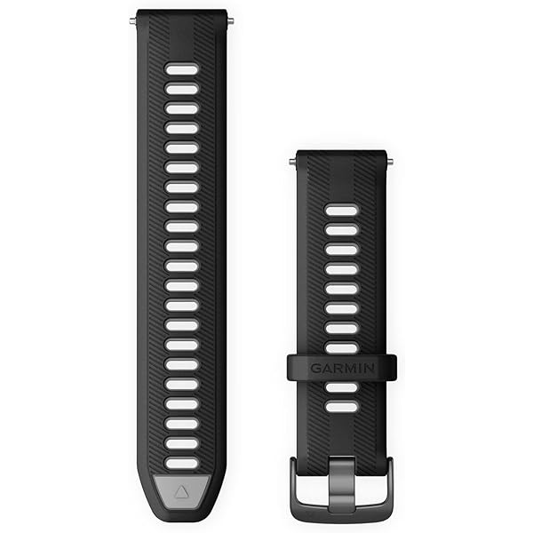 Bracelet De Remplacement En Silicone 22 Mm Pour Garmin Forerunner 970/965/955/945/935 - Léger, Ajustable, Kit Vis Inclus
