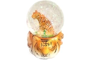RAVENSDEN Tiger Snow Globe - Collectable Gift Idea