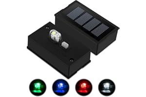 DAJILI 2PCS Solar Lights Replacement Top, Replacement Solar Panels for Garden Lights, 1.57 x 2.76 Inch Solar Panel Lantern Lid Lights Replacement Top Light Bulb for Outdoor Hanging