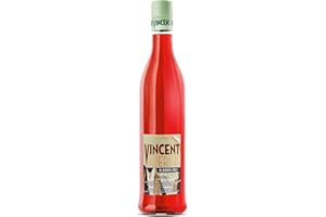‎SCHLADERER VINCENT Aperitif Alkoholfrei - fruchtiger Bitter-Aperitif der Schwarzwälder Hausbrennerei Schladerer mit feinen Himbeernoten, perfekt als Spritz oder mit Tonic (1 x 0.7 l)