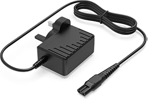 DEXPT 15V UK Charger Compatible with Philips HQ8505, for Series 3000 5000 7000 9000, BT5502 BT9810 S3233 S3333 S1332 MG7750 MG7790 Beard Trimmer Electric Razor Shaver – Check Port & Model Before Purchase