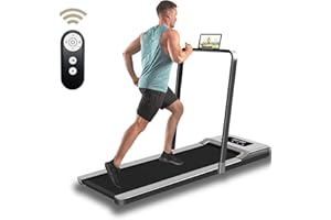 CANMALCHI Electric Treadmills for Home,Adjustable Speed 1-12 KM/H,1-14 KM/H,Portable Under Desk Treadmill Compact Foldable Walking Running Machine,with LCD Display