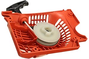 KYAOAYO 52cc 58cc Starter Seilzugstarter, Pull Start Starter Rot, Kettensäge Teile, Für Chinesische Kettensäge 5200/5800