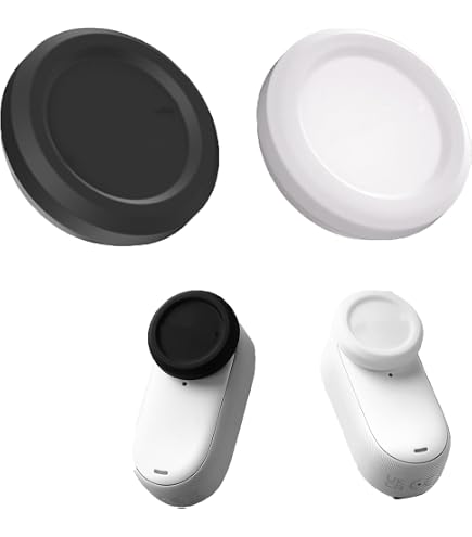 Lot De 2 Bouchons D'objectif En Silicone Pour Insta360 GO 3S – Protection Anti-rayures Et Anti-poussière - 3